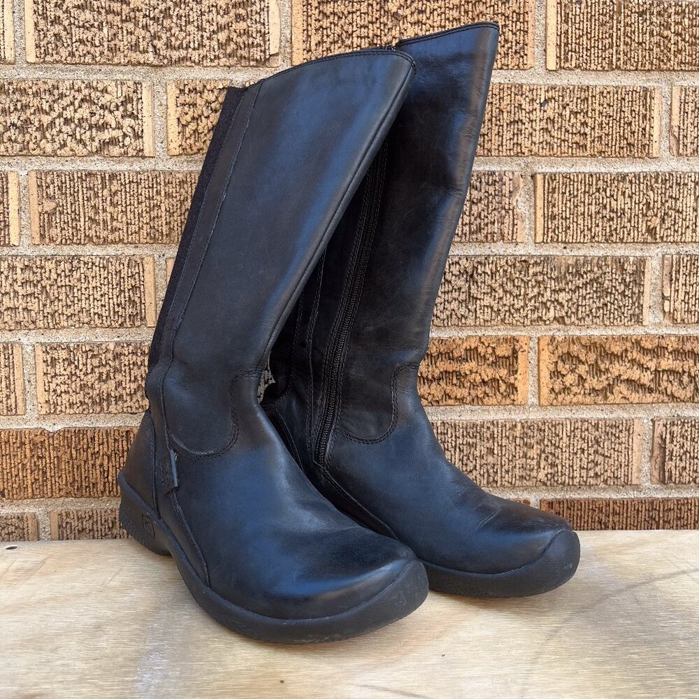 Keen Women's Black Leather Boots